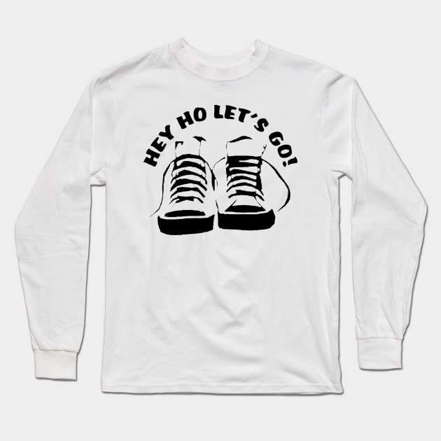 HEy shoes Long Sleeve T-Shirt by Andrew Jweller